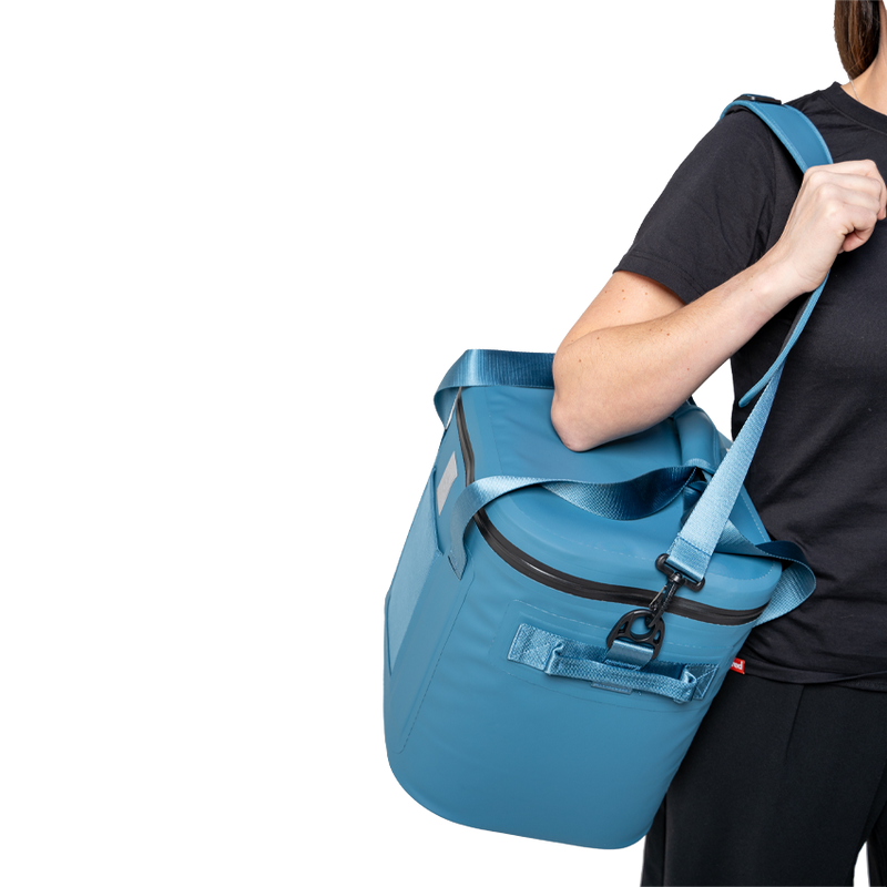 Waterproof Soft Cooler Bag 18L - Storm Blue