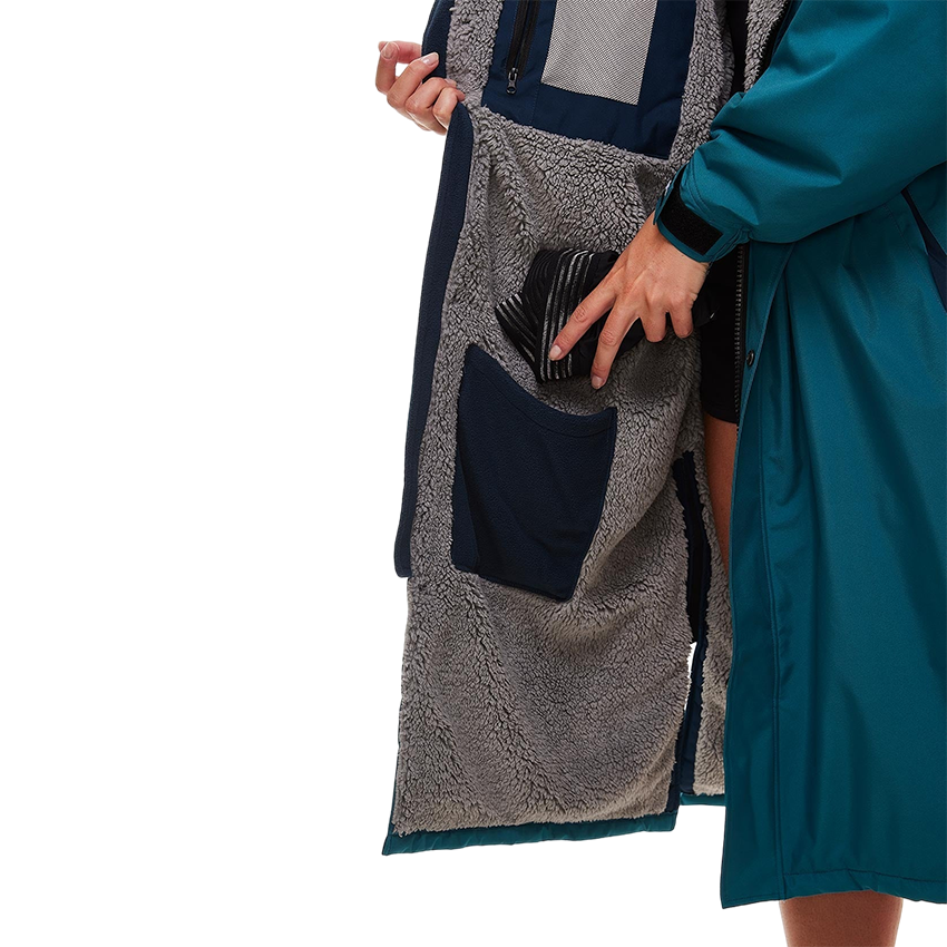 Women's Long Sleeve Pro Change Robe EVO - Teal