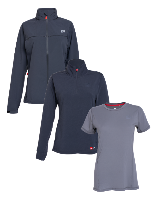 Women's Performance Clothing Bundle - Grey