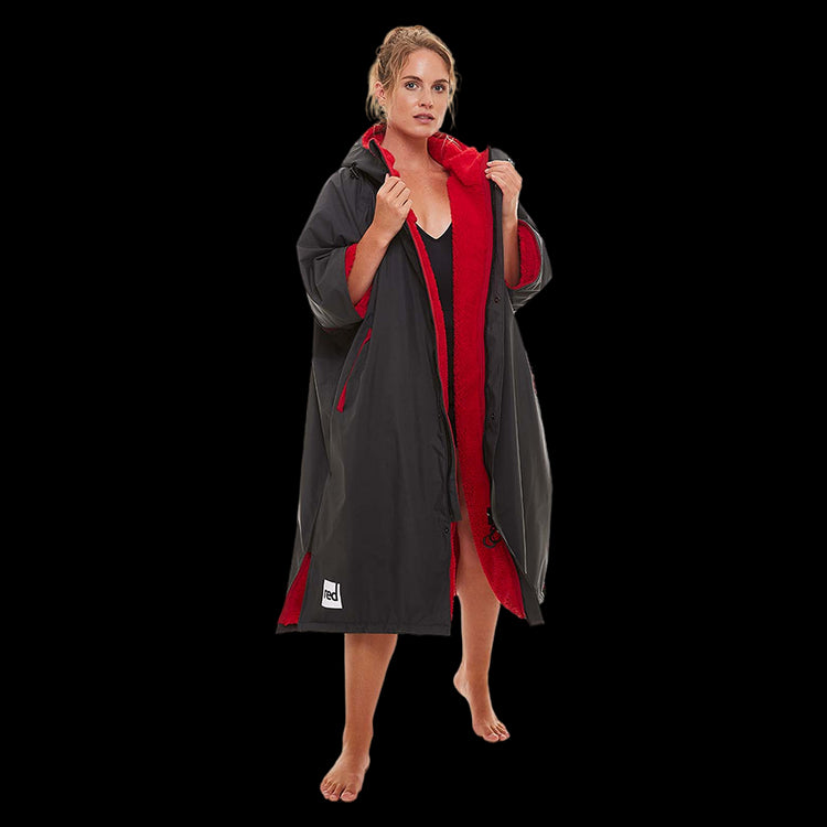 Women's Short Sleeve Pro Change Robe EVO - Grey