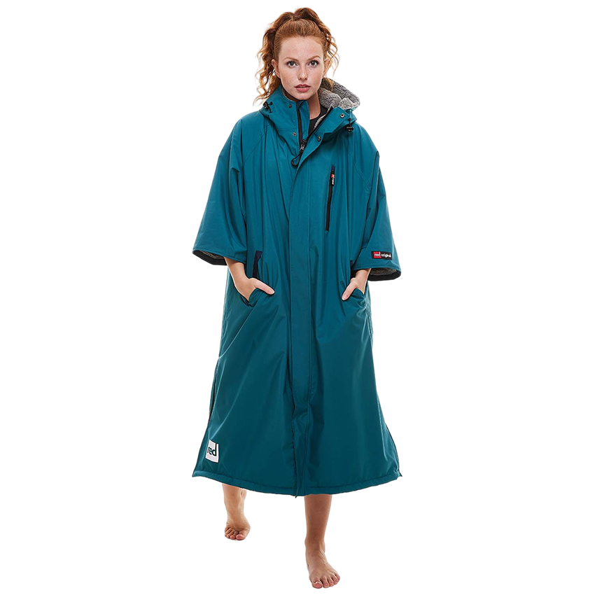 Women's Short Sleeve Pro Change Robe EVO - Teal