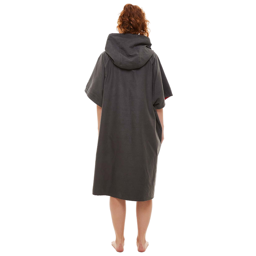 Women's Quick Dry Microfibre Changing Robe - Grey